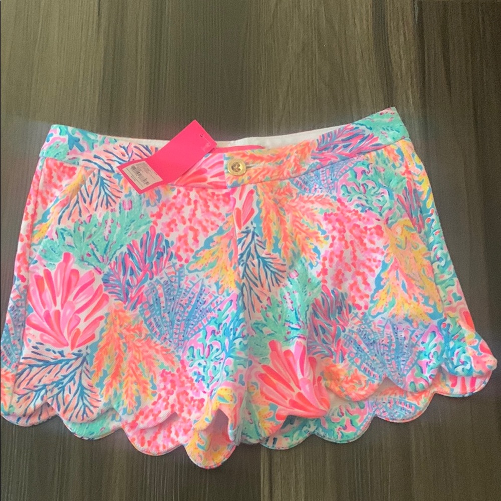 Lily Pulitzer Buttercup Knit Short- Splashdance